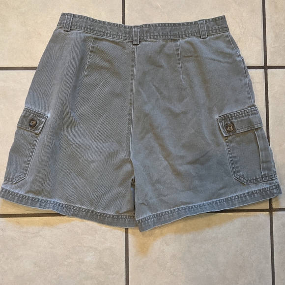 ‼️ DOCKER'S VINTAGE Women's Gray High-Rise Shorts - Picture 2 of 4